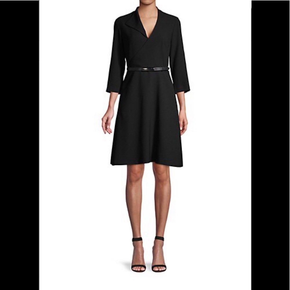 Elie Tahari Elodie Belted Dress